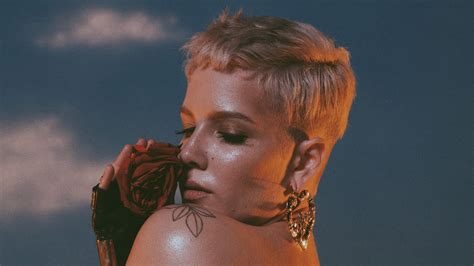 hasley nude|Halsey is Totally Naked in Her New Visual Album